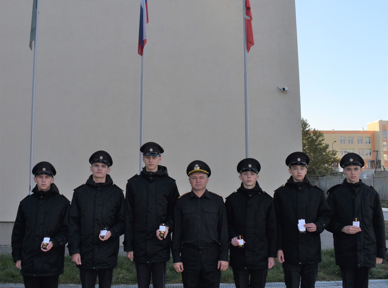 Обучающимся Севастопольского кадетского корпуса СК России присвоены первые и очередные звания