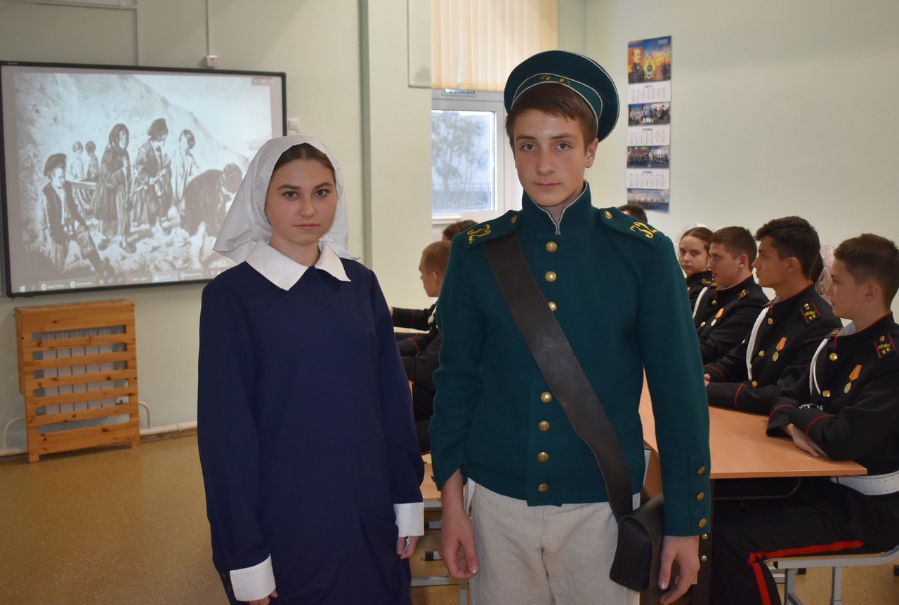 Обучающиеся кадетских корпусов СК России приняли участие в видеоконференции, посвященной Крымской войне 1853-1856 годов