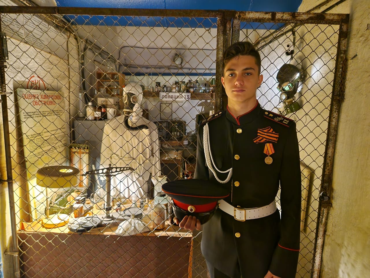 Обучающиеся Севастопольского кадетского корпуса СК России посетили музей холодной войны «Подземный Севастополь»