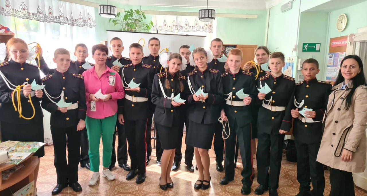 Обучающиеся Севастопольского кадетского корпуса СК России побывали на «Уроке мужества», посвященном адмиралу М.П. Лазареву