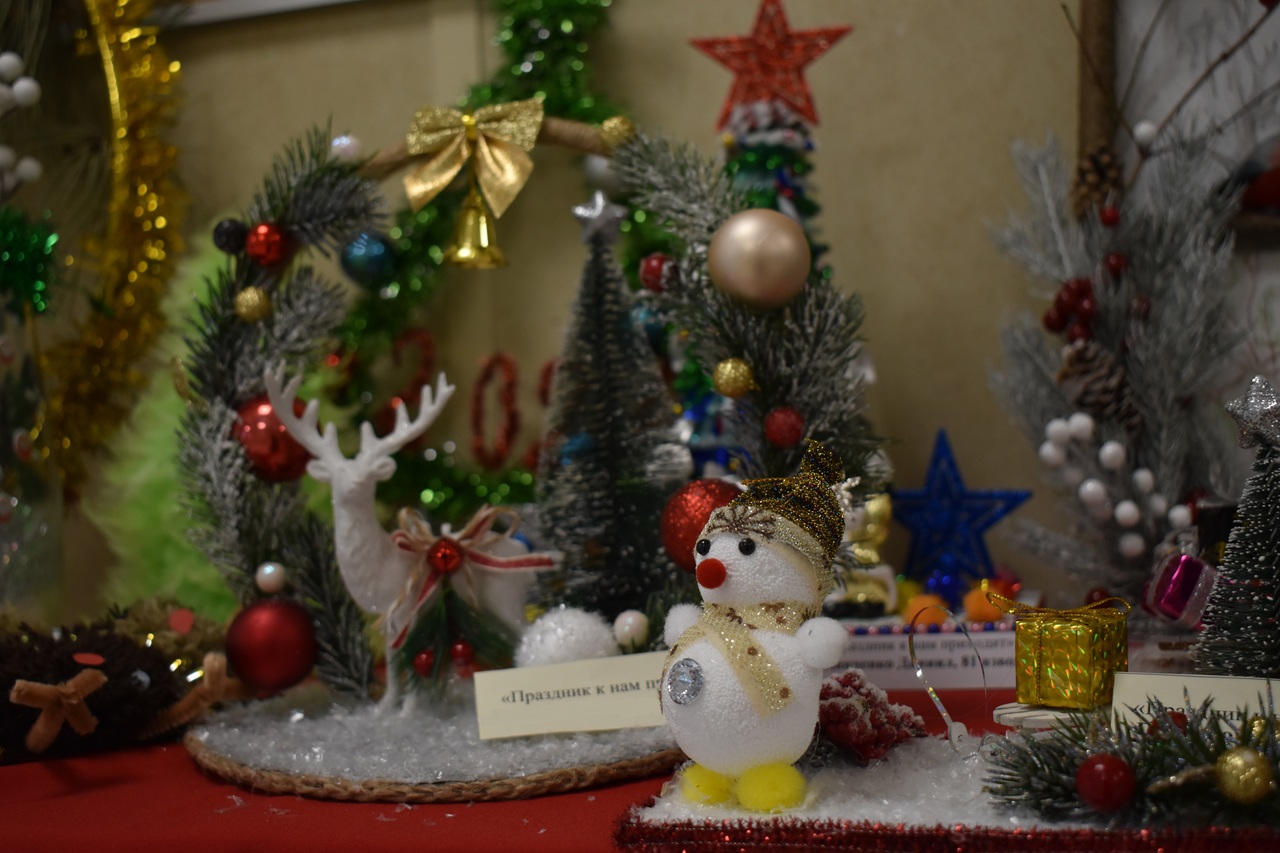 В Севастопольском кадетском корпусе СК России открылась традиционная выставка «Новогодний бал ёлок и снежинок»