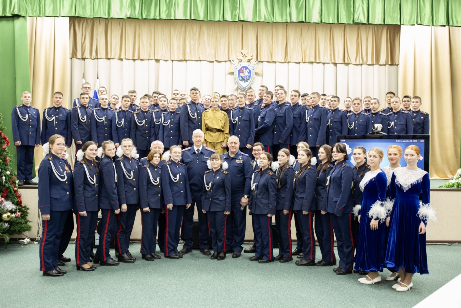 Председатель СК России встретился с детьми-сиротами, обучающимися в ведомственных кадетских корпусах