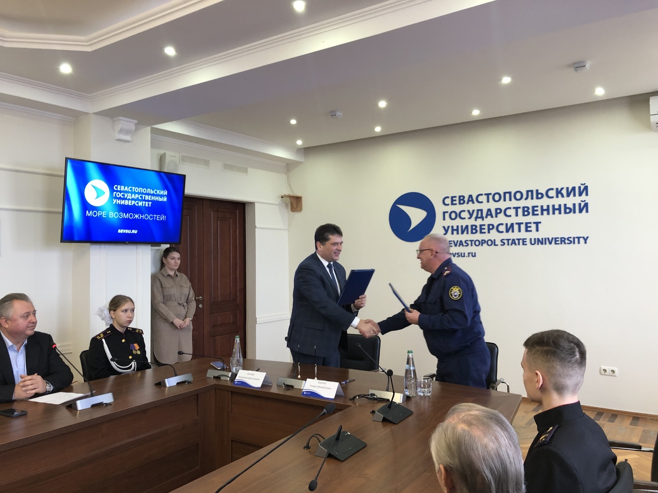 В Севастополе кадетский корпус СК России и государственный университет заключили соглашение о сотрудничестве