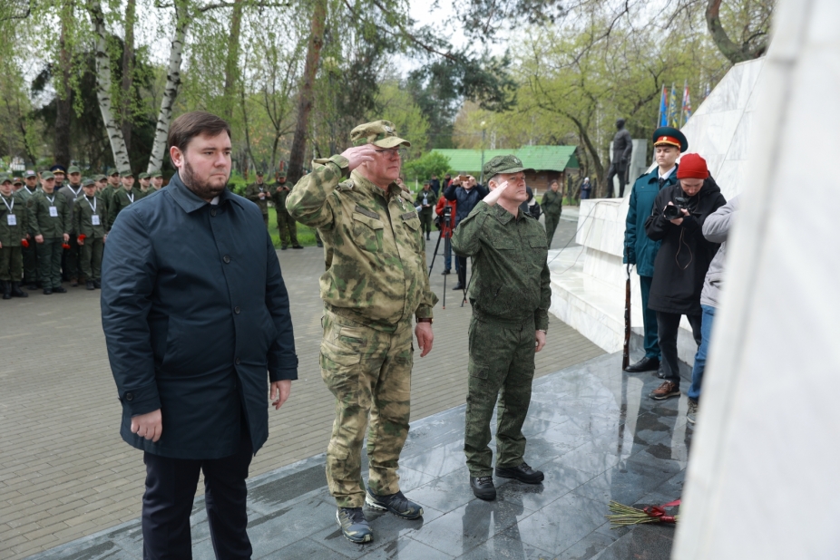 В Краснодарском крае состоялось открытие третьего Слета поисковых отрядов Следственного комитета России