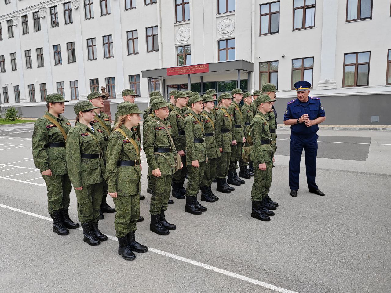 В Севастопольском кадетском корпусе СК России прошли учебные сборы